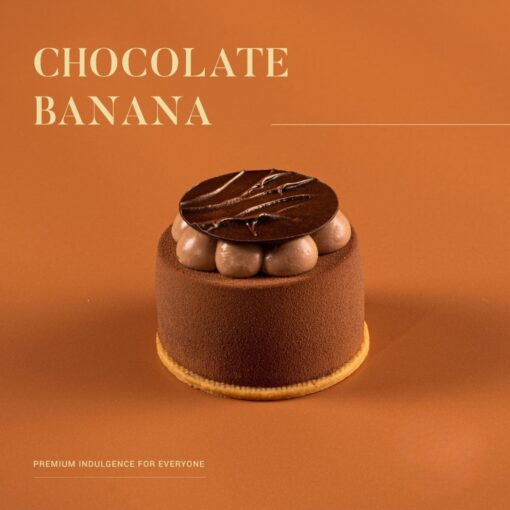 3" Chocolate Banana Cake