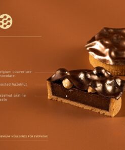 Alternative view of 3" Chocolate Hazelnut Tart