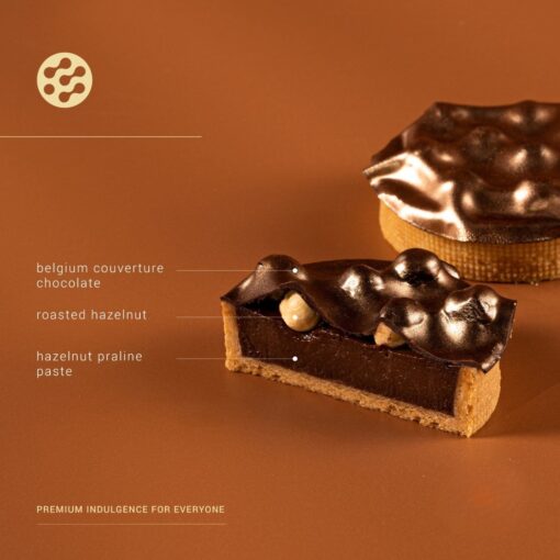 3" Chocolate Hazelnut Tart - Image 2