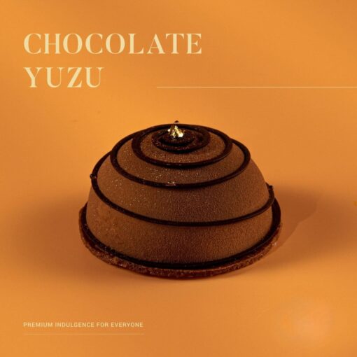 3" Chocolate Yuzu Cake