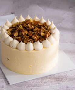 5" Tiramisu With Caramelized Almond Cake