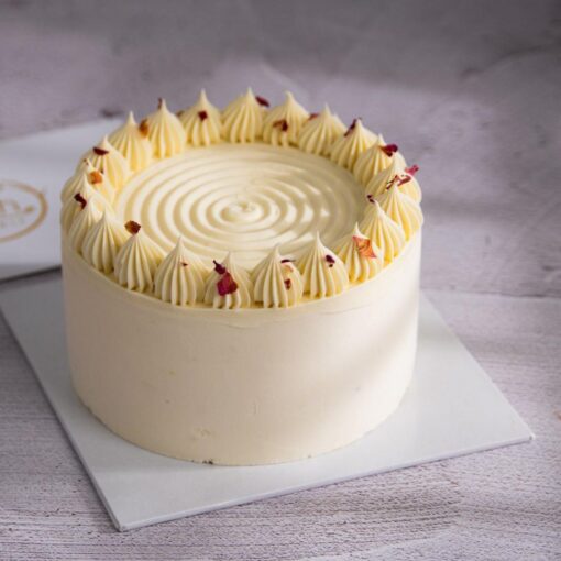 5" Lemon Cream Cheese with Poppy Seed Cake