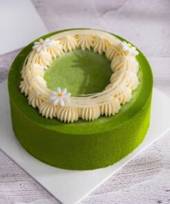 5" Matcha Passionfruit Cake