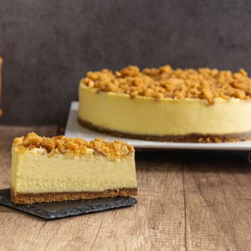 9" Apple Crumble Baked Cheese Cake - Image 2