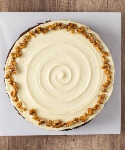 Alternative view of 9" Carrot Walnut With Cream Cheese Frosting Cake