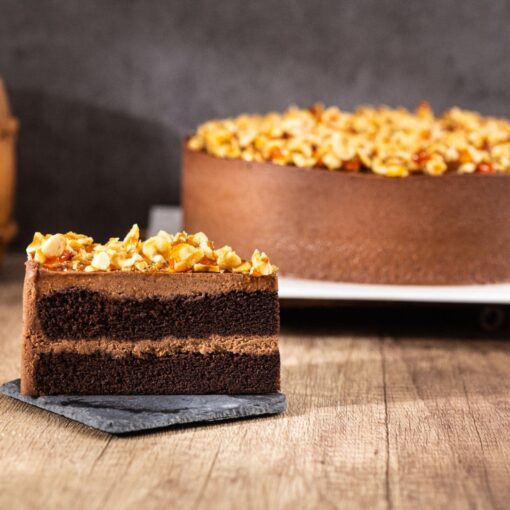 9" Chocolate Hazelnut Cake - Image 2