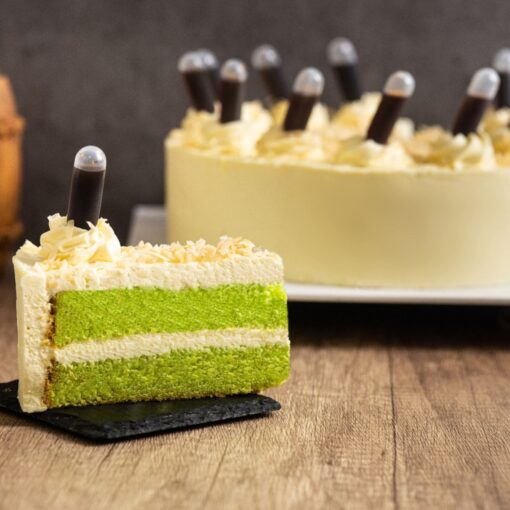 9" Pandan Gula Melaka Coconut Cake - Image 3