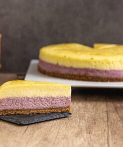 Alternative view of 9" Taro Baked Cheese Cake