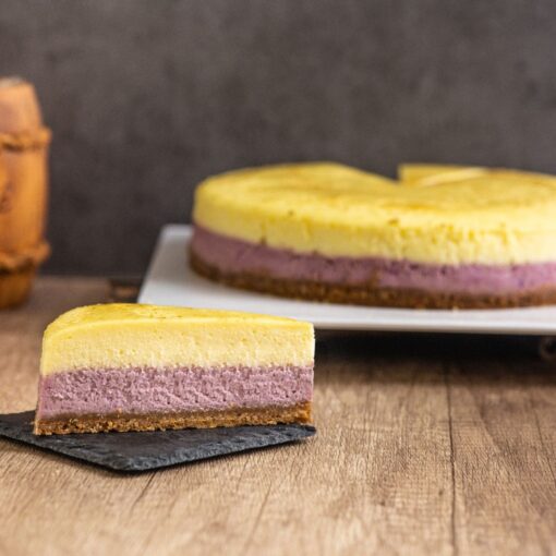 9" Taro Baked Cheese Cake - Image 2