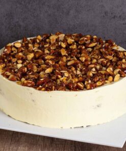 9" Tiramisu With Caramelized Almond Cake